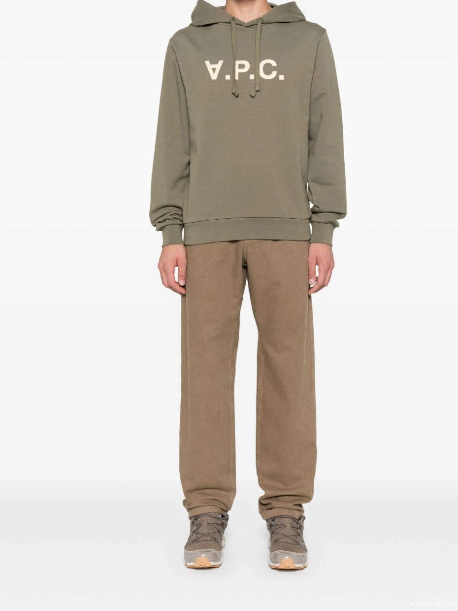 Cheap logo-flocked hoodie Women A.P.C. 0427